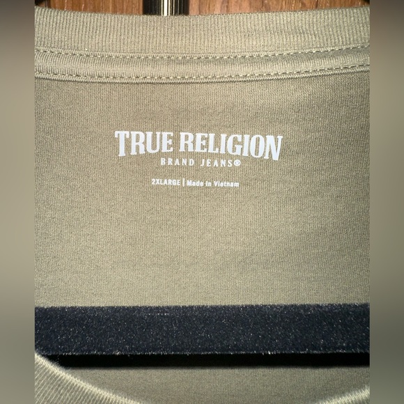 True Religion T-Shirt / New No Tag / 2XL / 100% Cotton - Picture 2 of 3